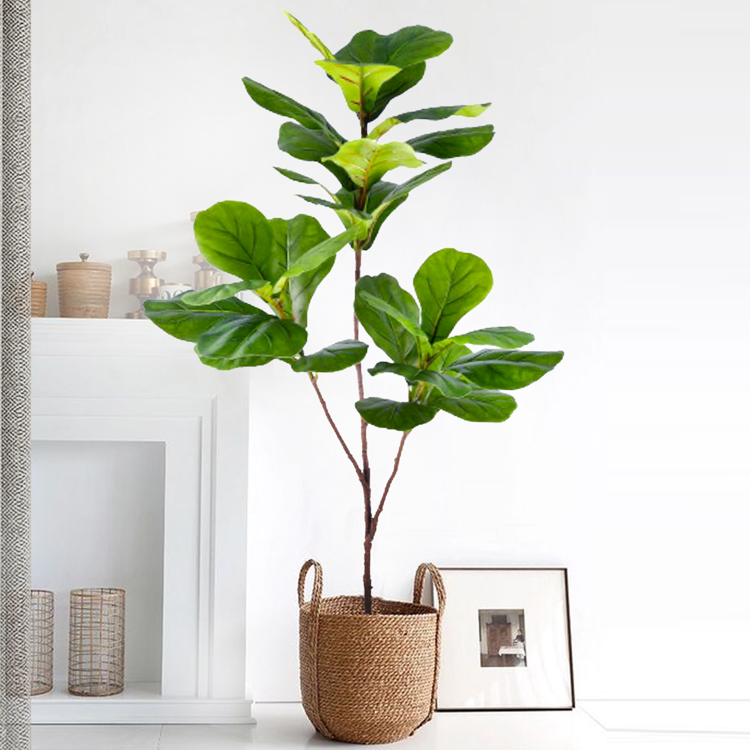45-135cm  Artificial Fiddle Le – Ficus Lyrata Tree recenzja i cena