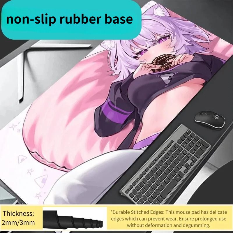 Gaming Mouse Pad, Large Desk M – Tradescantia Purple recenzja i cena