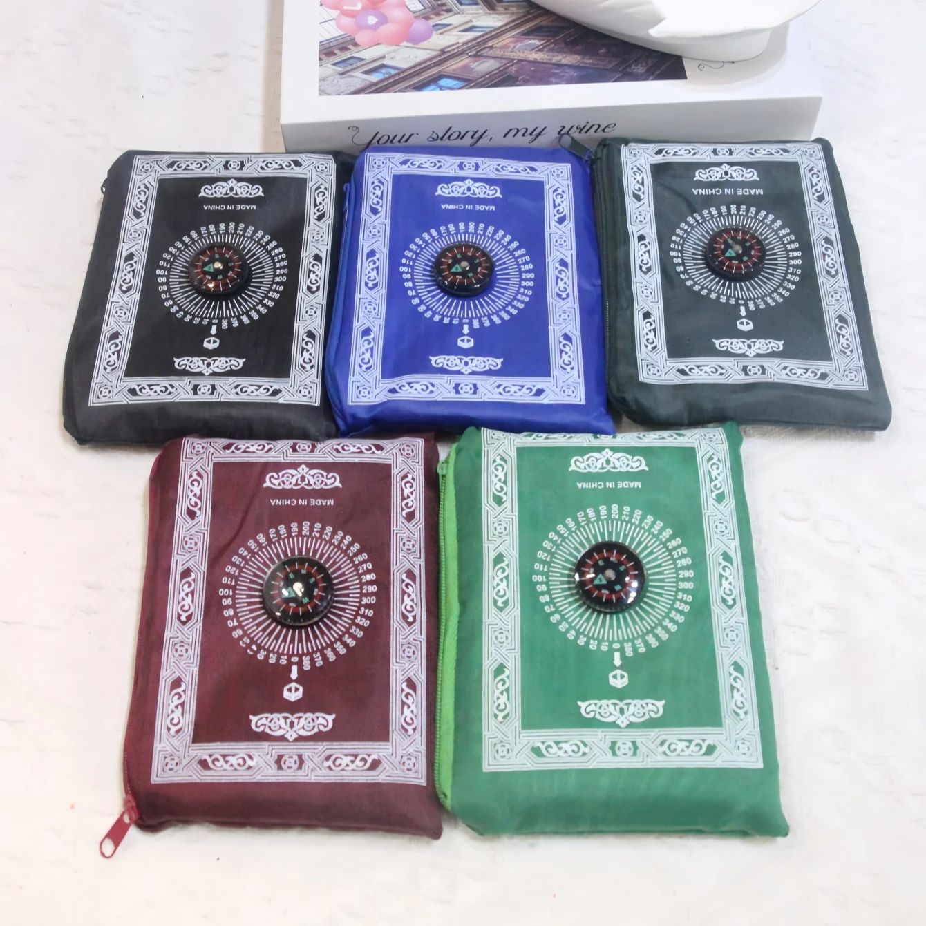 5pcs Portable Prayer Rug with  – Maranta Prayer Plant recenzja i cena