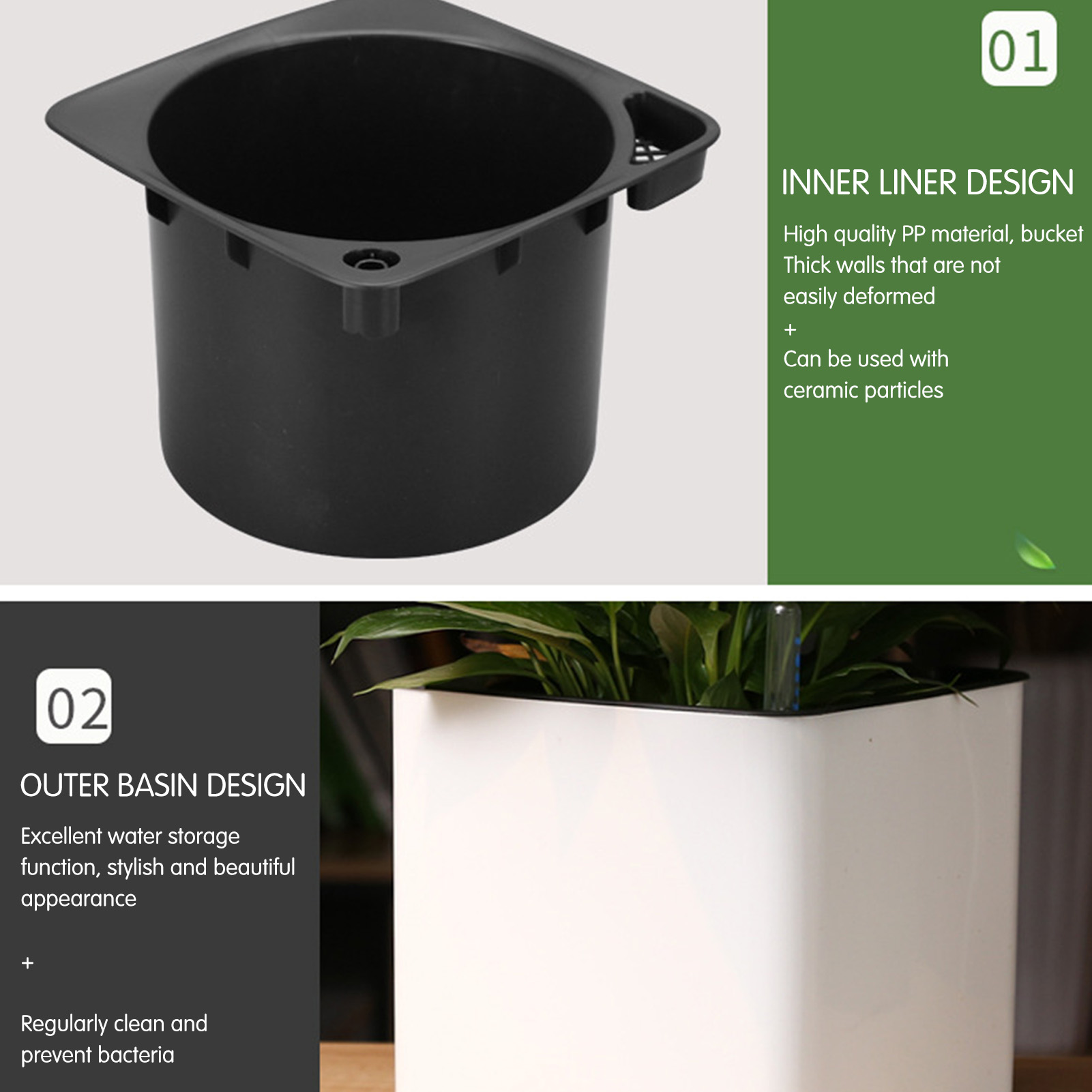 Self Watering Planter Self-wat – Aloe Vera Pot recenzja i cena