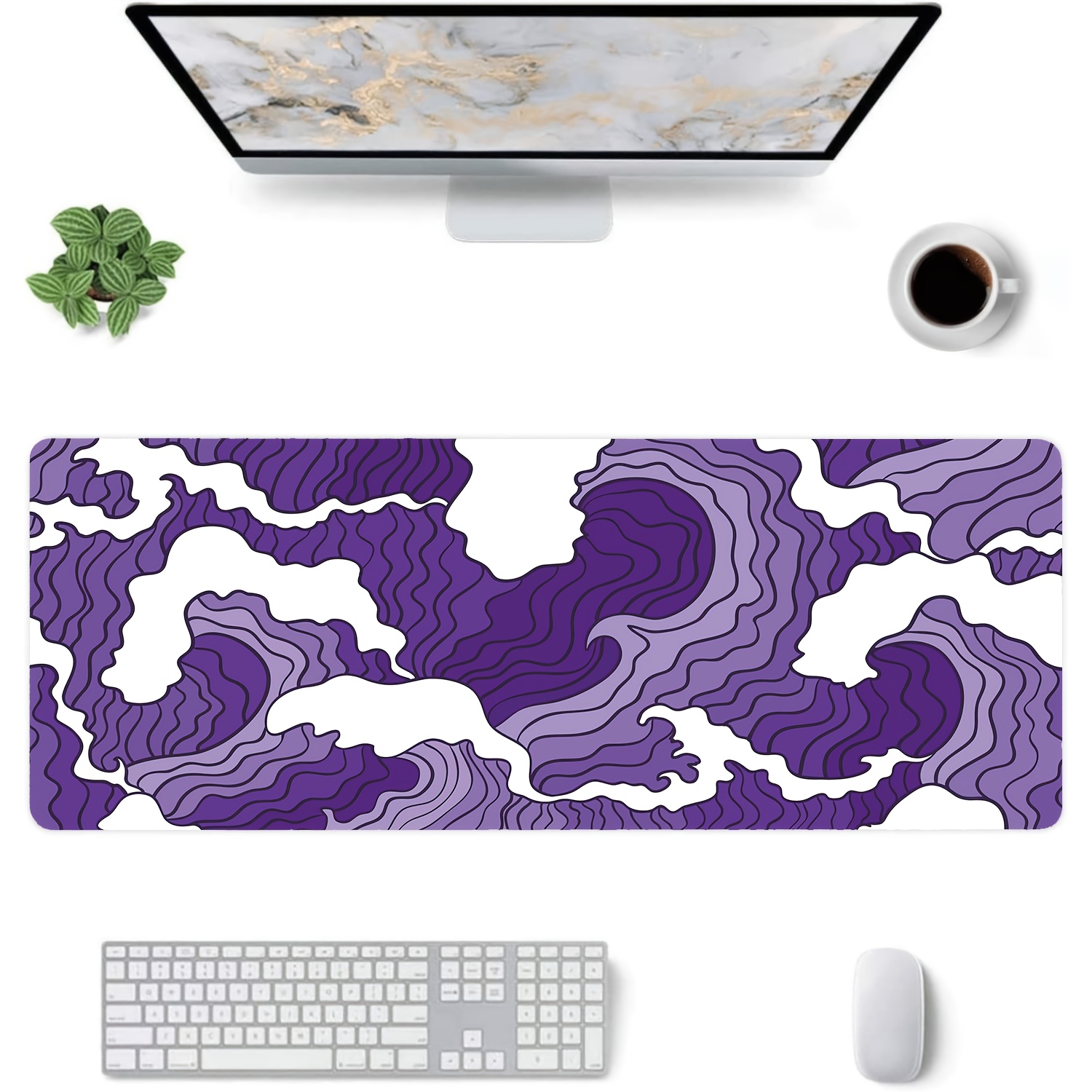 Purple and white waves Art Des – Tradescantia Purple recenzja i cena
