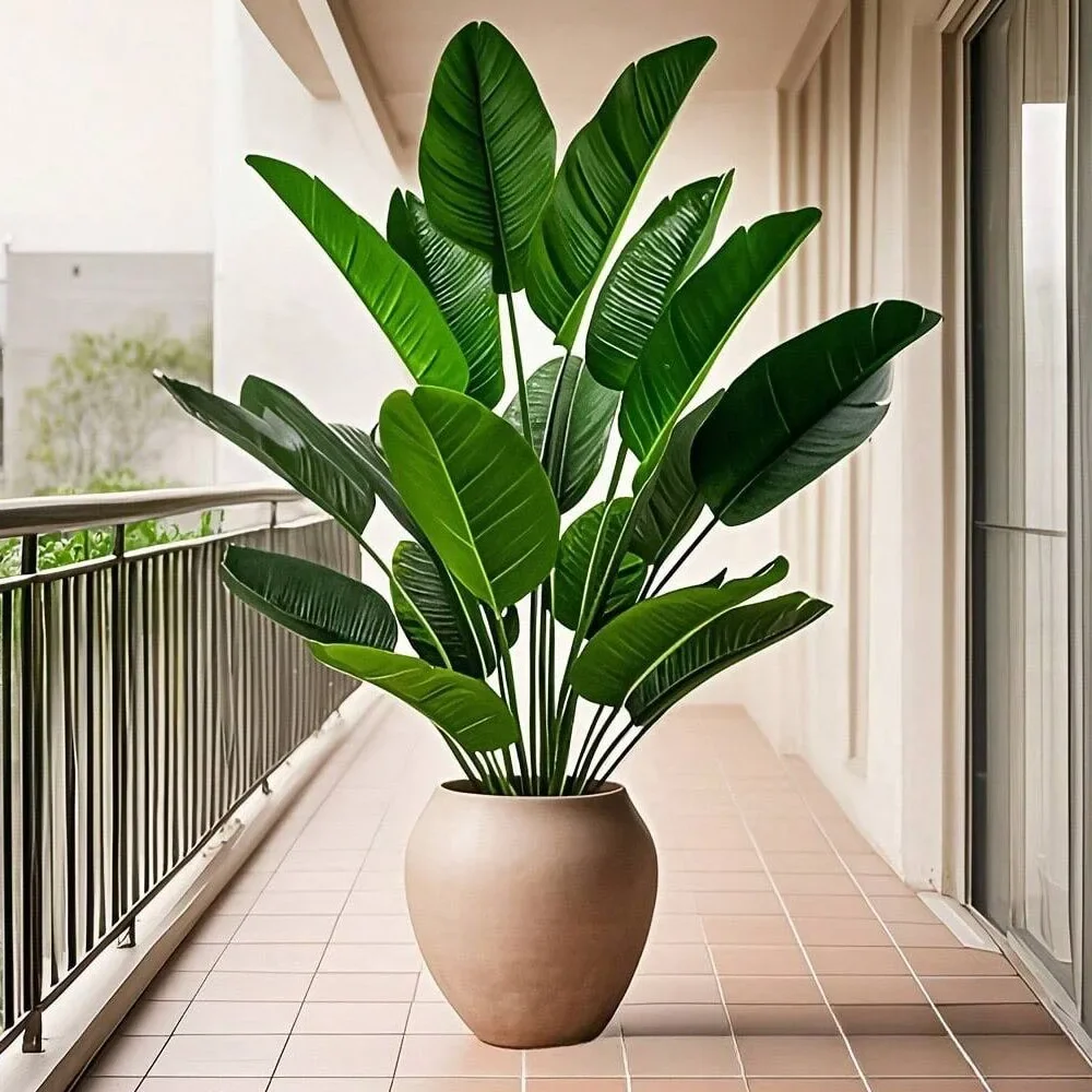 1pc 18 Leaves Artificial Plant – Ficus Lyrata Tree recenzja i cena