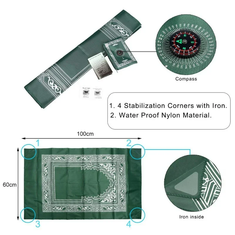 Muslim Prayer Rug Polyester Po – Maranta Prayer Plant recenzja i cena