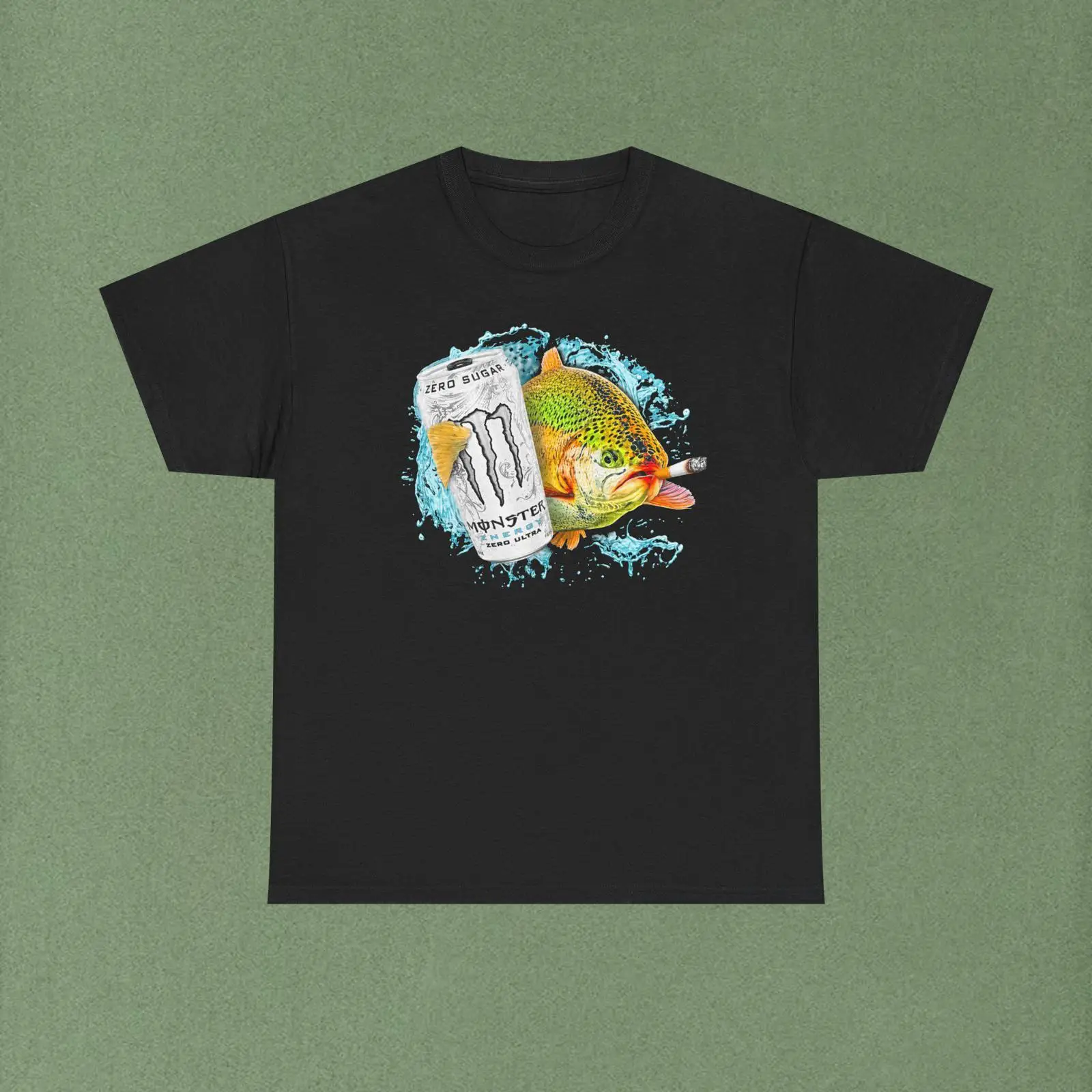 White Monster Fish T Shirt vin – Monstera Adansonii recenzja i cena