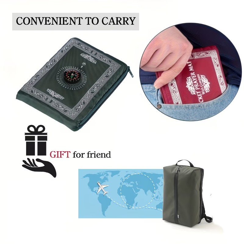 Portable Prayer Rug Waterproof – Maranta Prayer Plant recenzja i cena