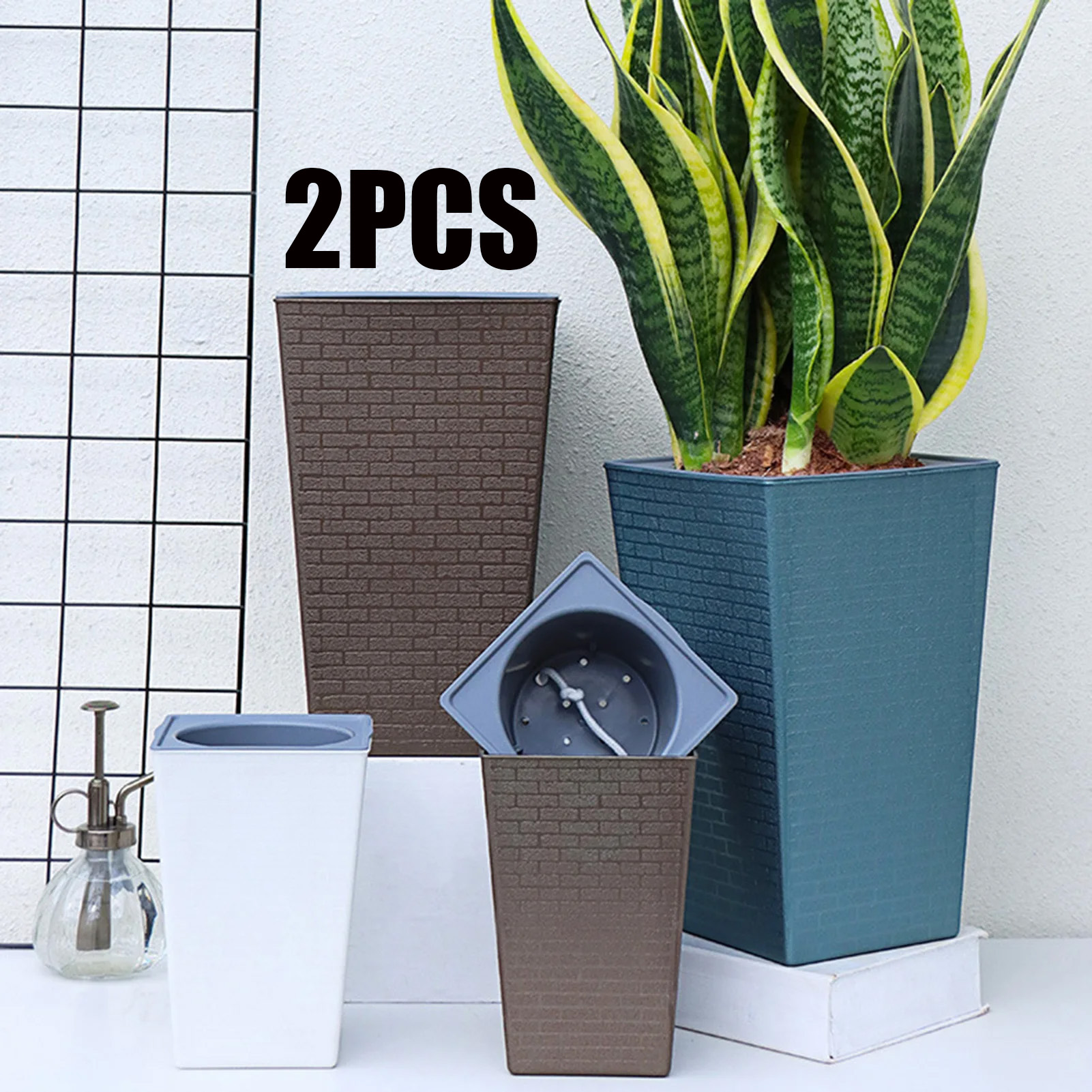 Self Watering Planter Handmade – Pilea Peperomioides recenzja i cena