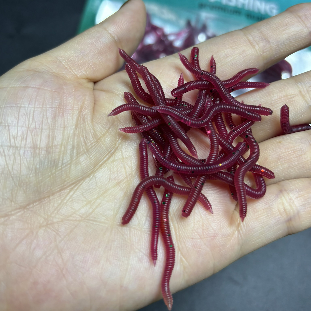 100-200pcs Soft Lure Bass Brea – Aglaonema Red recenzja i cena