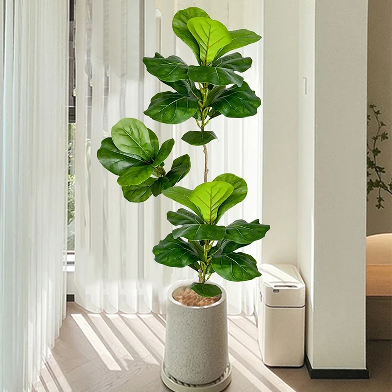2-4.9FT Large Artificial Ficus – Ficus Lyrata Tree recenzja i cena