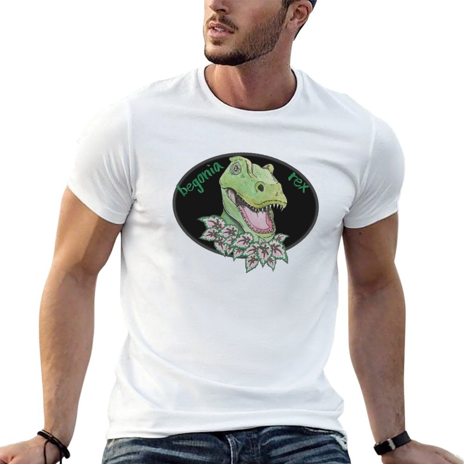 T rex begonia T-Shirt Basic So – Begonia Rex recenzja i cena
