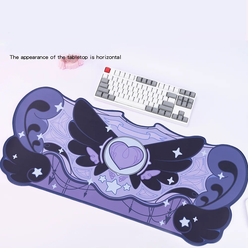 VIKAMA Mouse Pad Desk Mat Irre – Tradescantia Purple recenzja i cena