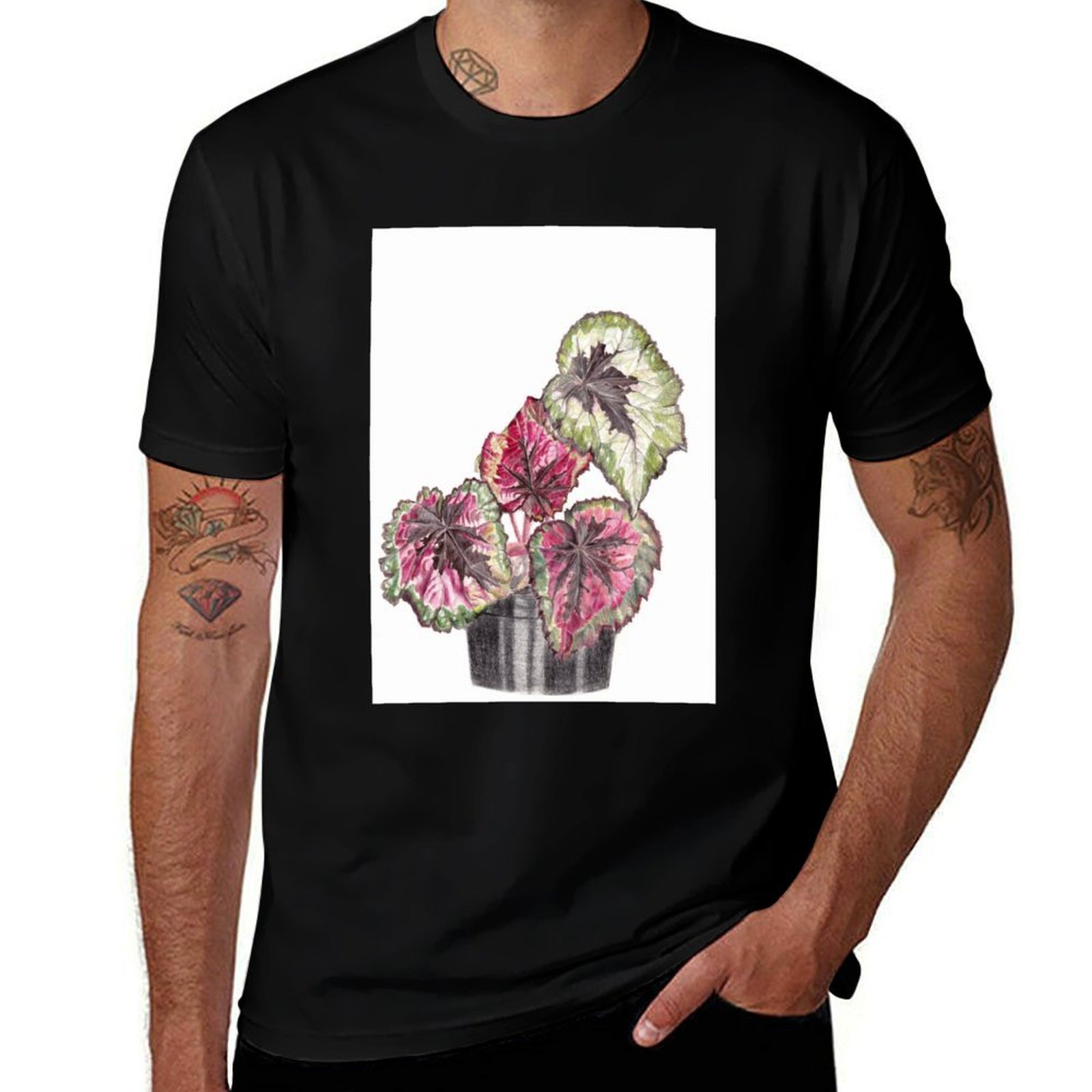 Begonia Rex T-Shirt Simple Gra – Begonia Rex recenzja i cena